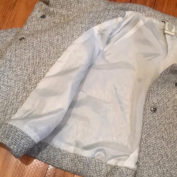 Grey tweed shrug jacket - Picture 4 of 4